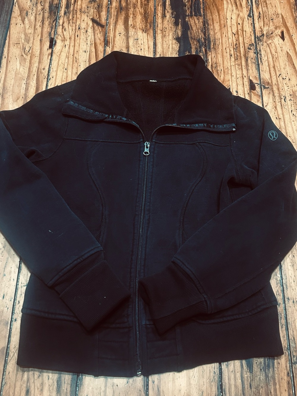 lululemon athletica Women’s Black Full-Zip Igloo Sunrise Jacket